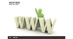 Desktop Screenshot of hayloftmedia.com